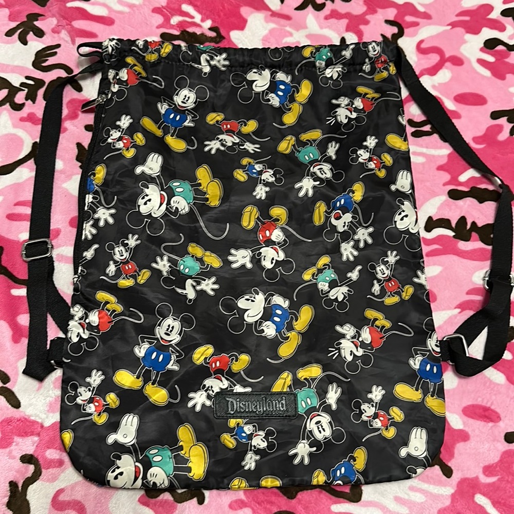Disneyland Resort Cinch Backpack Bag